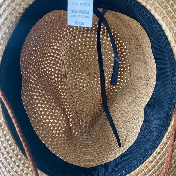 Women’s western hat with colorful beaded band - Picture 3 of 3